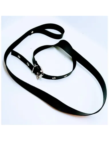 Collar con correa negro | Infarta fetish | Collares