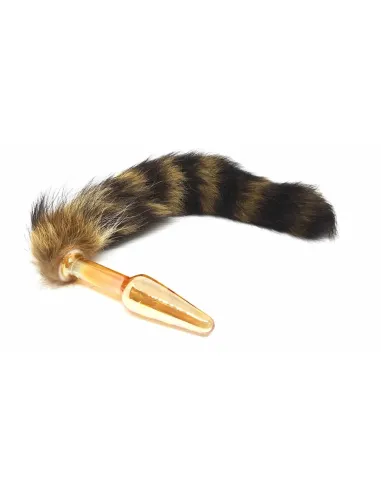 Plug anal vidrio templado tornasolado small | Infarta toys | Plugs