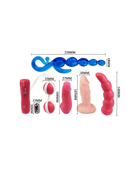 Kit vibrador consolador kegel | Baile | Bolas y huevos vaginales