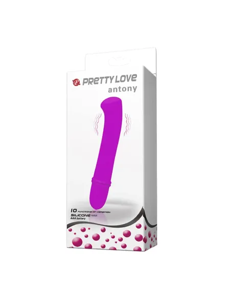 Vibrador antony 10 funciones silicona | Pretty love | Vibradores