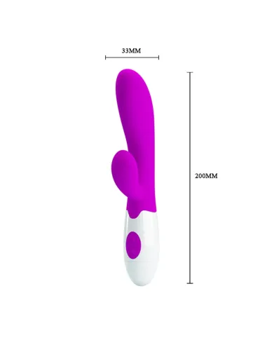Vibrador alvis 30 funciones silicona | Pretty love | Rabbits