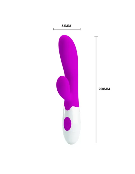 Vibrador alvis 30 funciones silicona | Pretty love | Rabbits