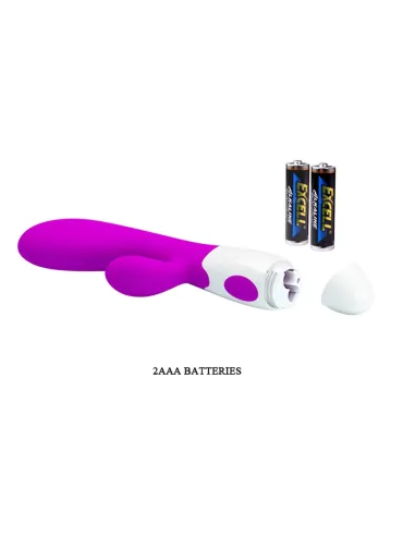 Vibrador alvis 30 funciones silicona | Pretty love | Rabbits