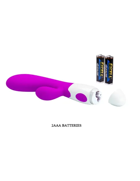 Vibrador alvis 30 funciones silicona | Pretty love | Rabbits
