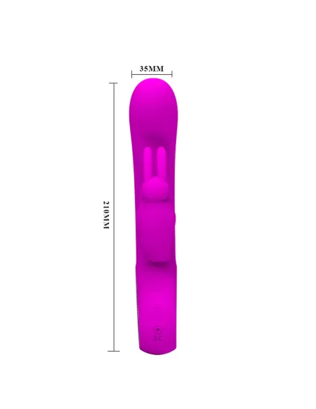 Vibrador webb punto g clitoris 12 funciones usb recargable silicona | Pretty love | Punto g