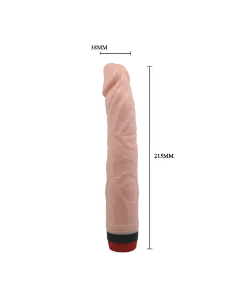 Vibrador cyber skin rockin dong multispeed 21cm x 4cm | Baile | Vibradores