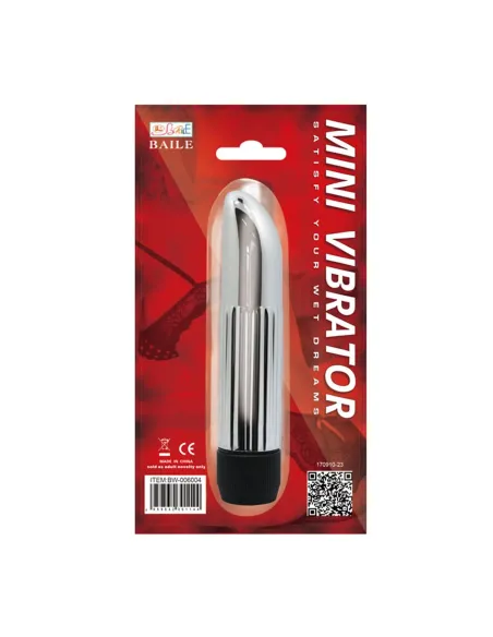 Vibrador regulable plateado | Baile | Estimuladores clítoris