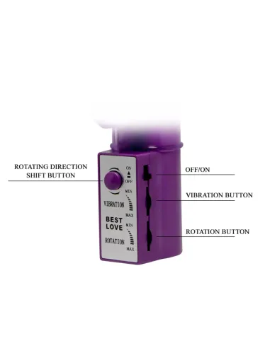 Vibrador rotador crisonia multispeed 25cm x 4cm | Baile | Rotadores