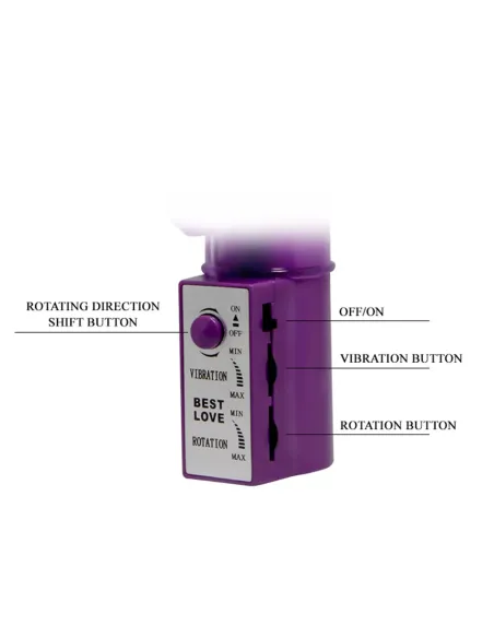 Vibrador rotador crisonia multispeed 25cm x 4cm | Baile | Rotadores