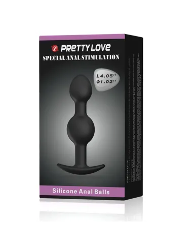 Plug anal silicona 10,4cm x 2,6cm | Pretty love | Dildos