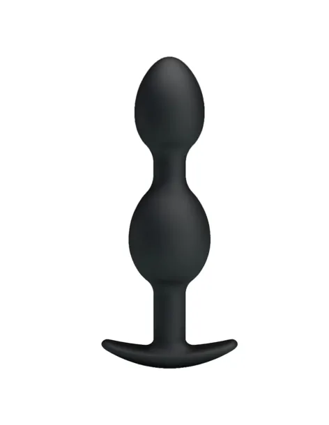 Plug anal silicona con bola interior 12,5 cm x 3,3cm | Pretty love | Dildos