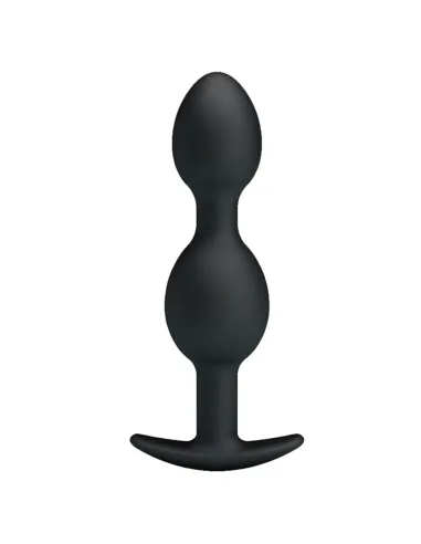 Plug anal silicona con bola interior 12,5 cm x 3,3cm | Pretty love | Dildos