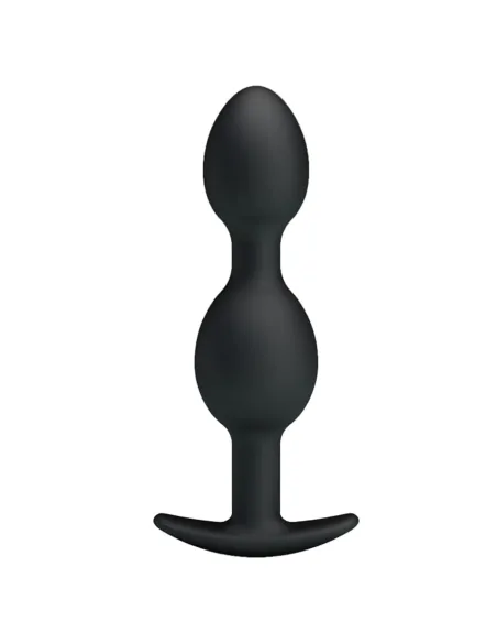 Plug anal silicona con bola interior 12,5 cm x 3,3cm | Pretty love | Dildos