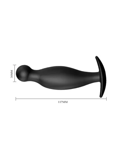 Plug anal silicona 12cm x 3cm | Pretty love | Dildos