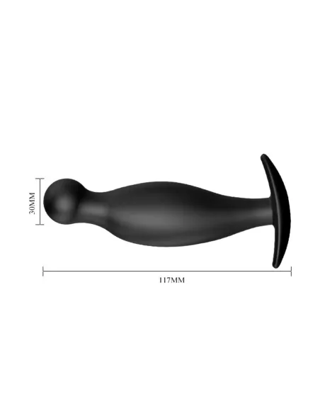 Plug anal silicona 12cm x 3cm | Pretty love | Dildos