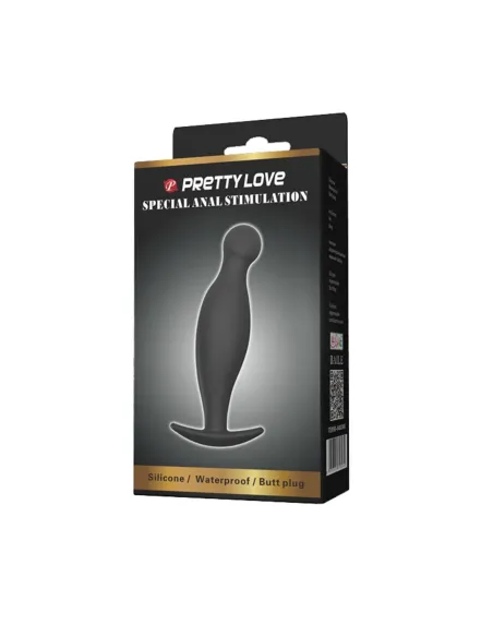 Plug anal silicona 12cm x 3cm | Pretty love | Dildos