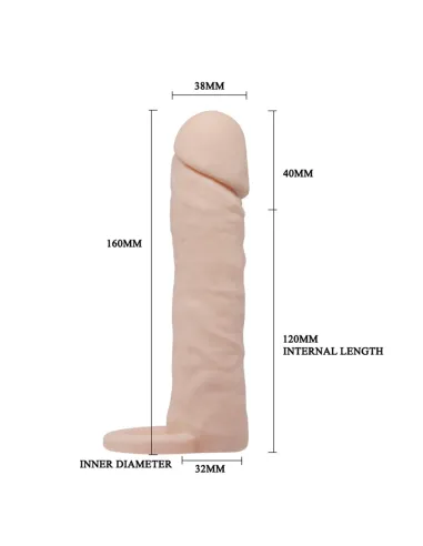 Extension peneana 16cmx4cm - extiende 4cm | Baile | Fundas y extensiones