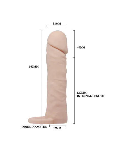 Extension peneana 16cmx4cm - extiende 4cm | Baile | Fundas y extensiones