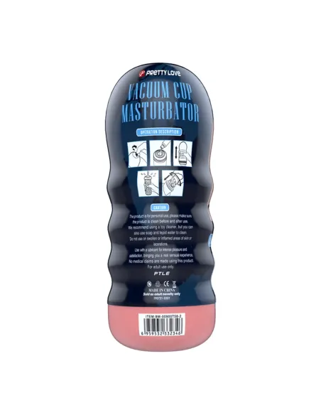 Masturbador boca 18cmx7cm | Pretty love | Masturbadores