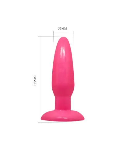 Consolador plug anal sopapa 13.5cmx3,5cm | Baile | Dildos