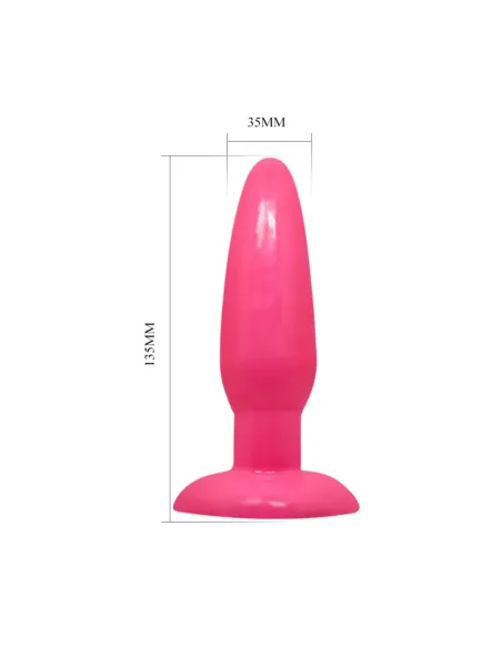 Consolador plug anal sopapa 13.5cmx3,5cm | Baile | Dildos