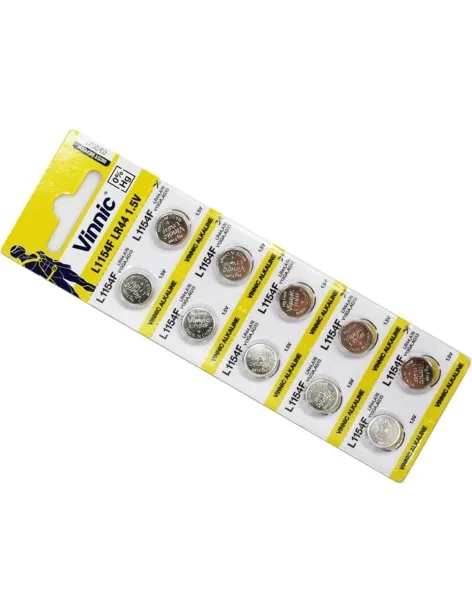 Pilas ag13 lr44 357 g13 - blister x 10 unidades | Vinnic | Pilas y baterias