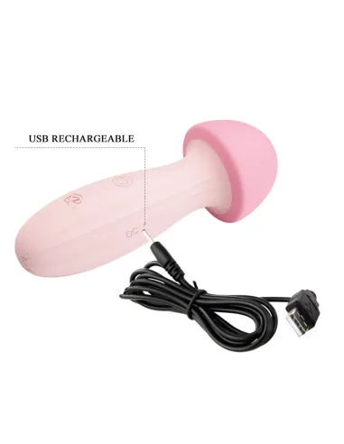 Vibrador mushroom silicona multifuncion | Pretty love | Masajeadores