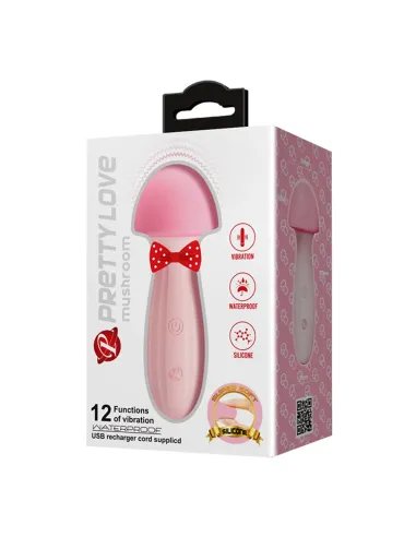 Vibrador mushroom silicona multifuncion | Pretty love | Masajeadores