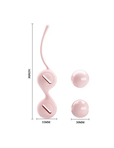 Bolas vaginales kegels silicona | Pretty love | Bolas y huevos vaginales