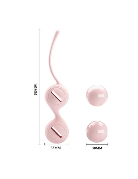 Bolas vaginales kegels silicona | Pretty love | Bolas y huevos vaginales