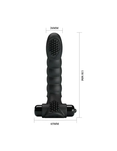 Vibrador dedo alexander 10 func 13cm x 2cm | Pretty love | Para dedo