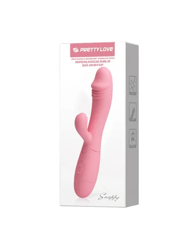 Vibrador snappy recargable 30 func silicona usb | Pretty love | Vibradores