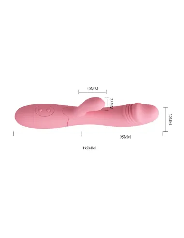 Vibrador snappy recargable 30 func silicona usb | Pretty love | Vibradores
