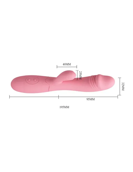 Vibrador snappy recargable 30 func silicona usb | Pretty love | Vibradores