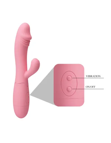 Vibrador snappy recargable 30 func silicona usb | Pretty love | Vibradores