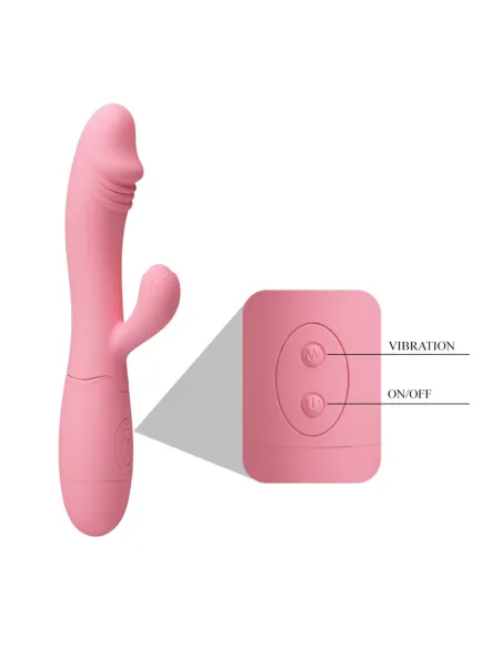 Vibrador snappy recargable 30 func silicona usb | Pretty love | Vibradores