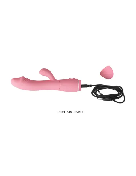 Vibrador snappy recargable 30 func silicona usb | Pretty love | Vibradores