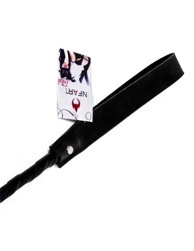 Fusta grande 60cm - eco-cuero negro | Infarta fetish | Látigos y palmetas