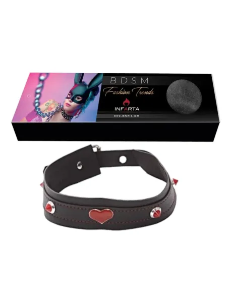 Collar choker corazon rojo | Infarta fetish | Accesorios y outfits