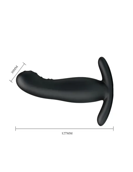 Vibrador anal recargable silicona 13cm x 3cm | Pretty love | Vibradores