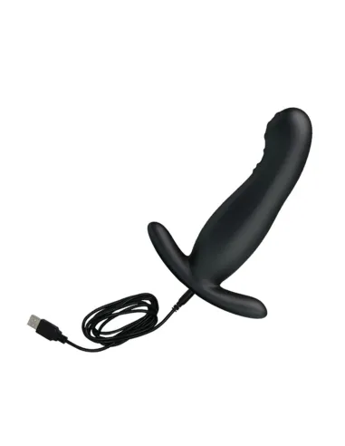 Vibrador anal recargable silicona 13cm x 3cm | Pretty love | Vibradores