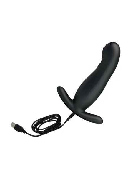 Vibrador anal recargable silicona 13cm x 3cm | Pretty love | Vibradores