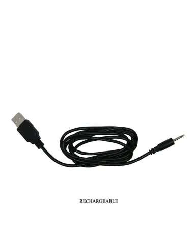 Vibrador anal recargable silicona 13cm x 3cm | Pretty love | Vibradores