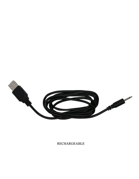 Vibrador anal recargable silicona 13cm x 3cm | Pretty love | Vibradores