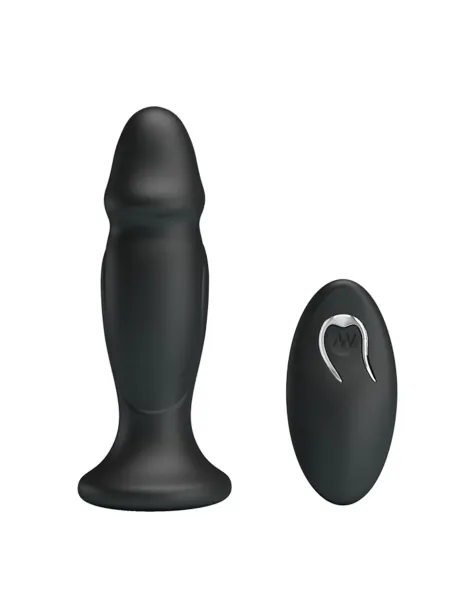 Vibrador anal recargable control remoto silicona 12,5cm x 3cm | Mr play | Vibradores