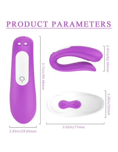 Mermaid vibrador multifuncional recargable usb | S-hande | Estimuladores clítoris