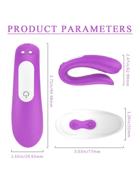 Mermaid vibrador multifuncional recargable usb | S-hande | Estimuladores clítoris