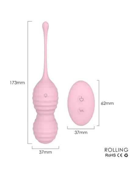 Rolling bolas vaginales vibrador inalambrico multifuncional | S-hande | Bolas y huevos vaginales