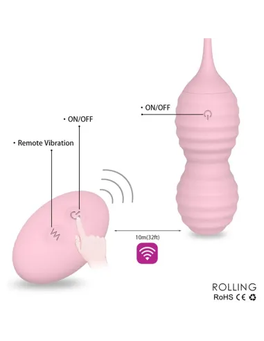 Rolling bolas vaginales vibrador inalambrico multifuncional | S-hande | Bolas y huevos vaginales