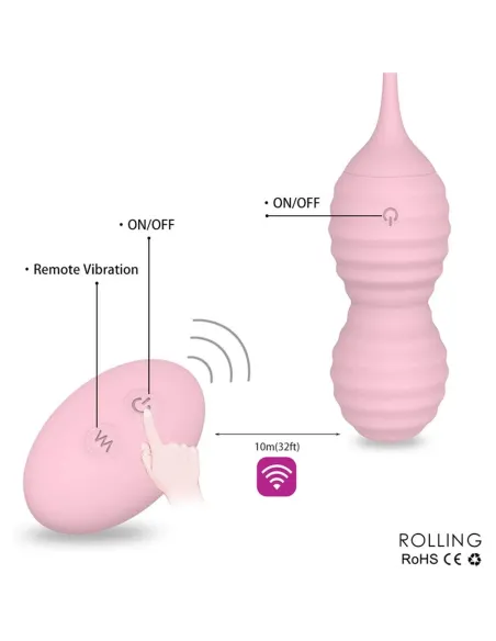 Rolling bolas vaginales vibrador inalambrico multifuncional | S-hande | Bolas y huevos vaginales